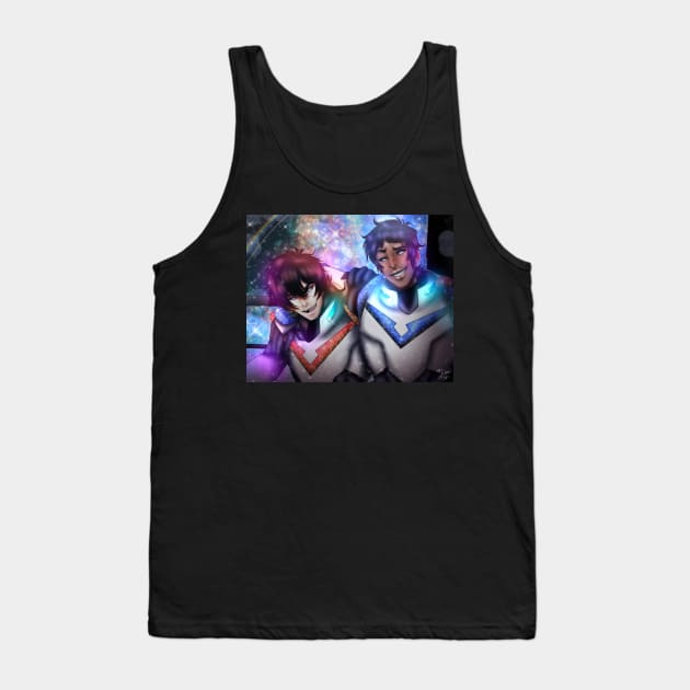Keith and Lance: Voltron Tank Top by LixardPrince